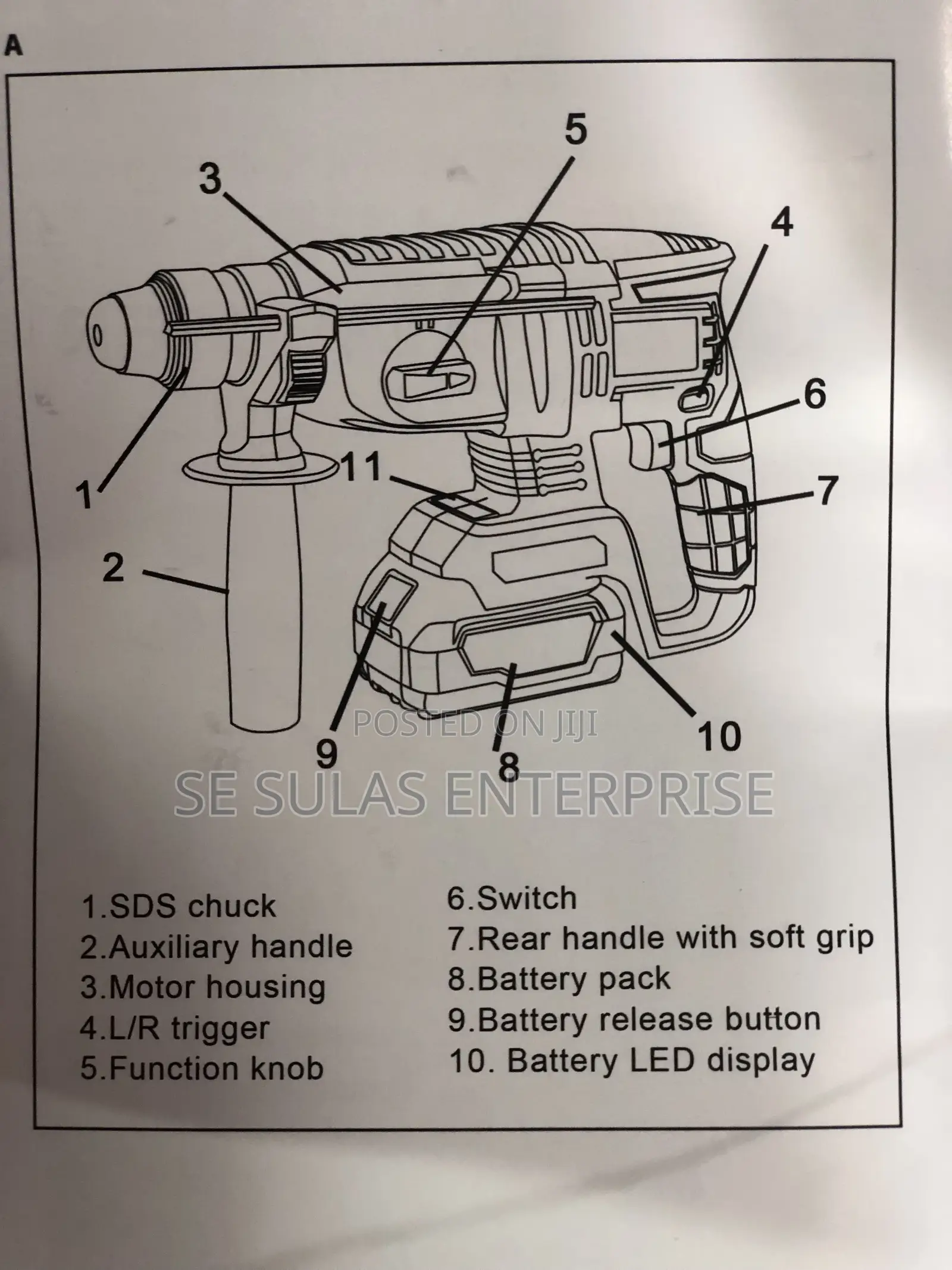 Cordless Rotary Hammer