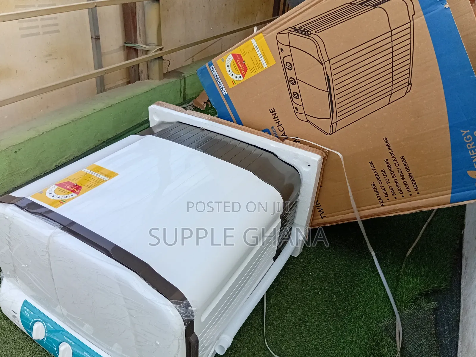 Nasco 5kg Twin Tub Washing Machine – Powerful Wash in a Compact Design