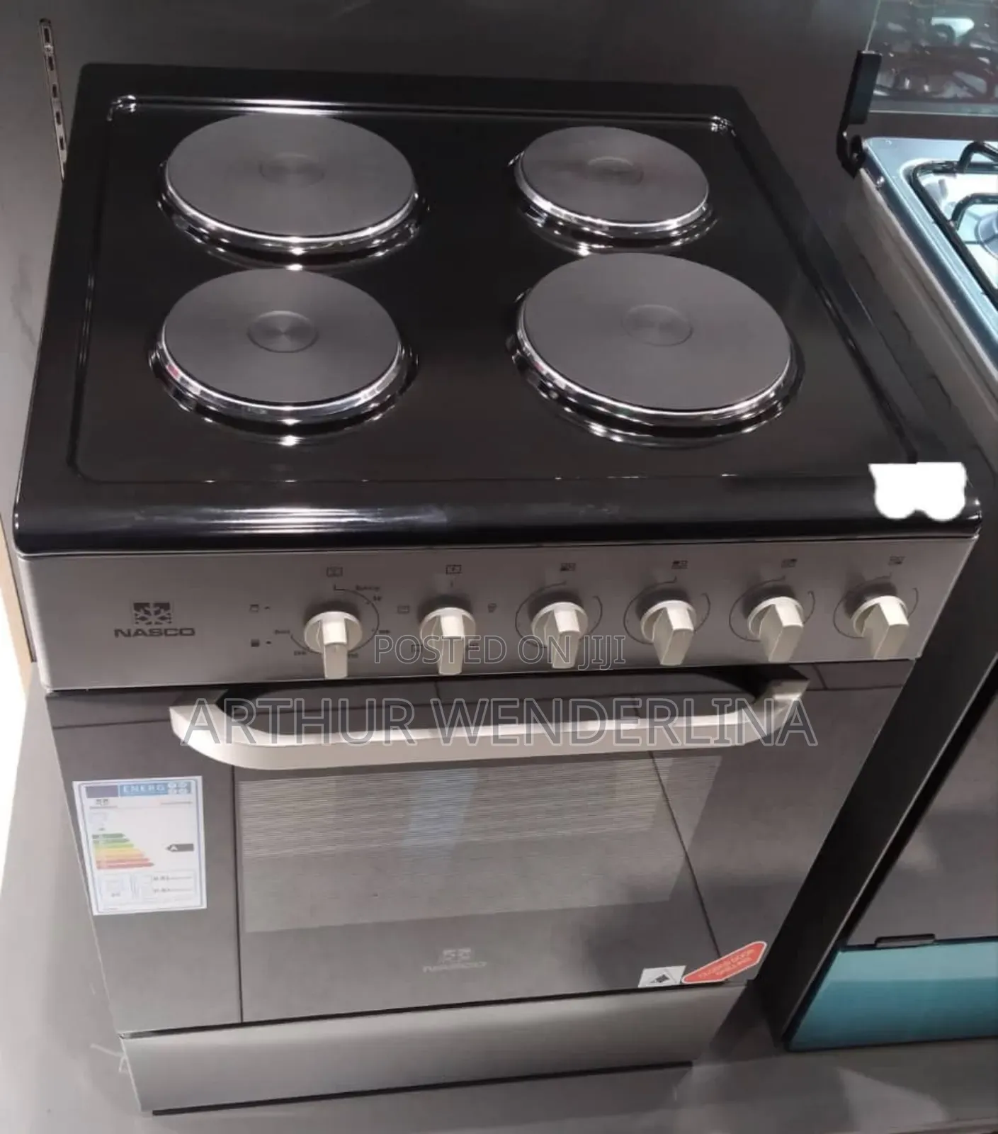 Nasco Electric Stove With 4 Burner