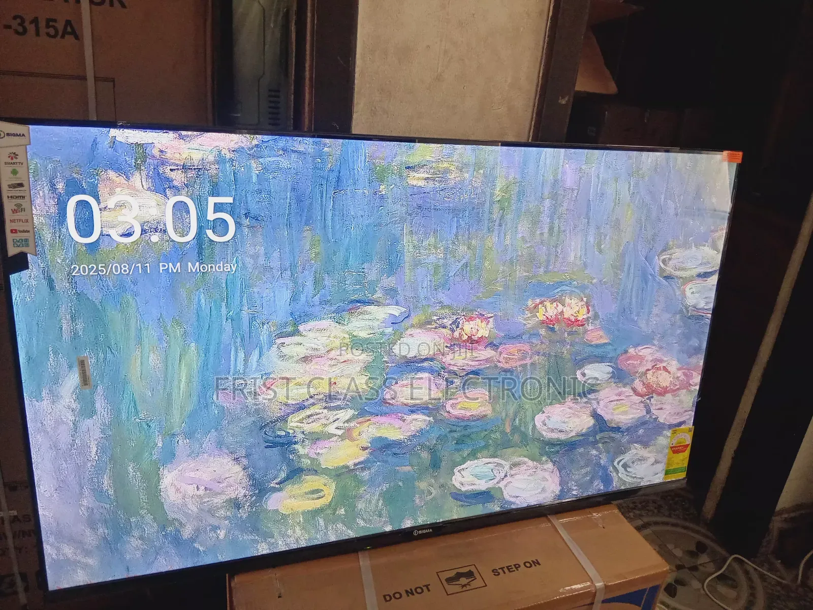 Sigma 55 Uhd Tv Energy, Tv That Lights Your Space.