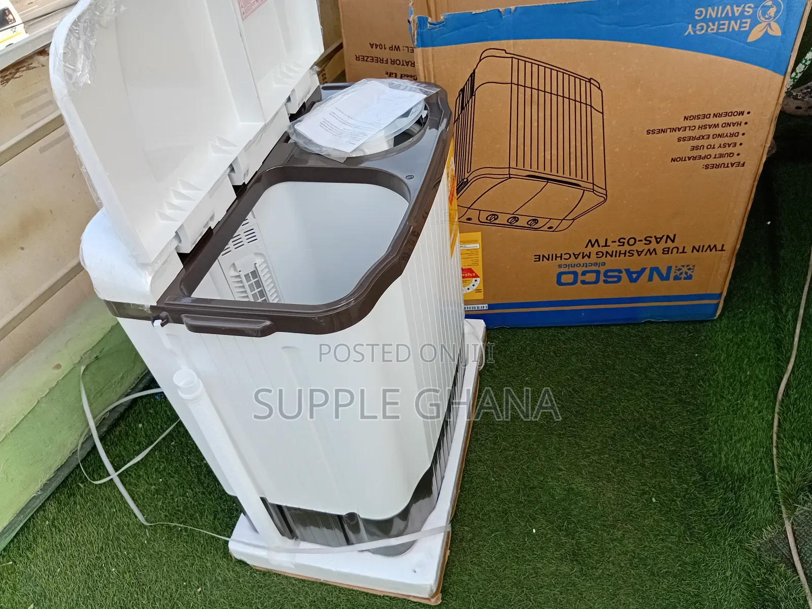 Nasco 5kg Twin Tub Washing Machine – Designed for Fast Washing