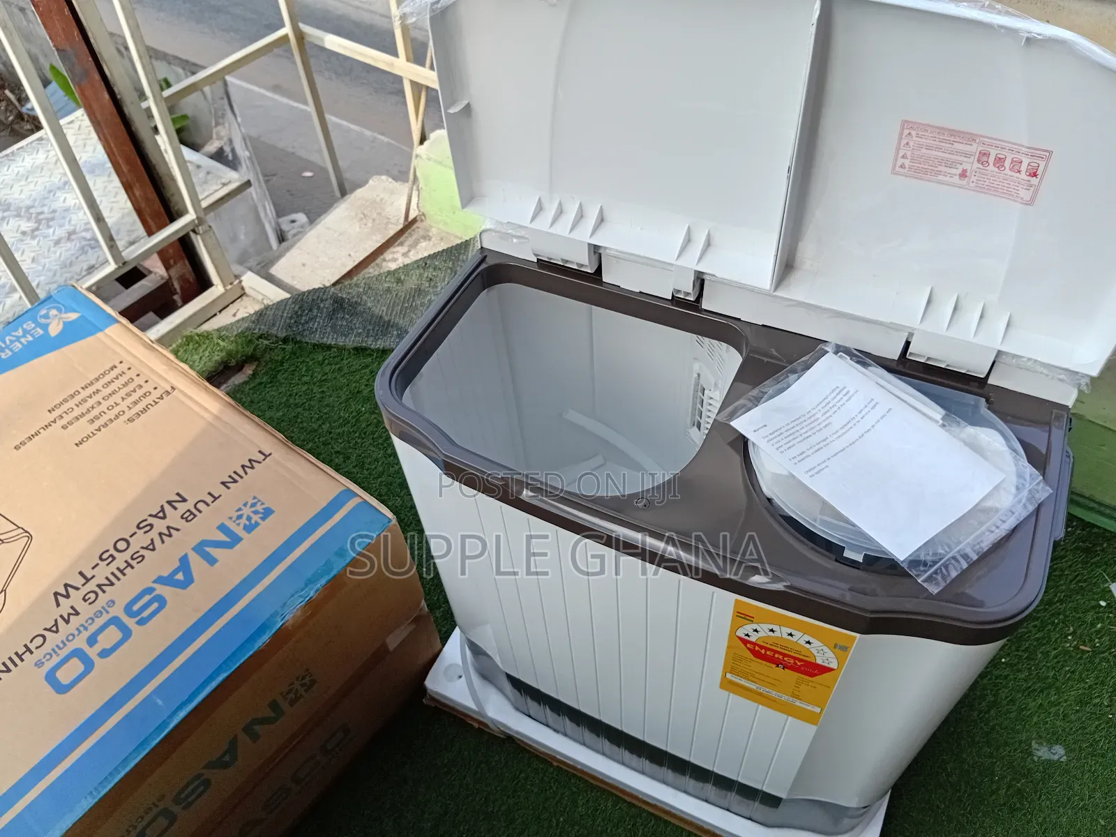Nasco 5kg Twin Tub Washer – Strong Wash, Gentle Care