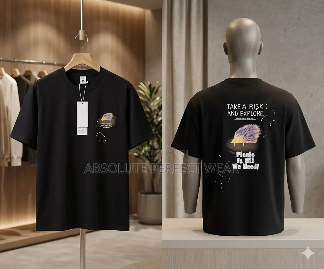 Luxe Thread Round Neck Top for Men