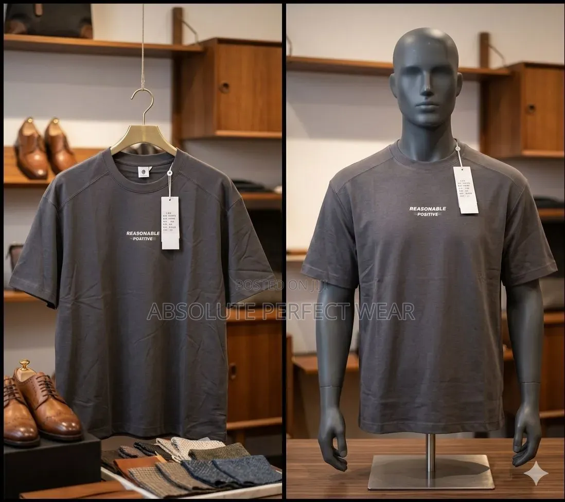Luxe Thread Round Neck Top for Men