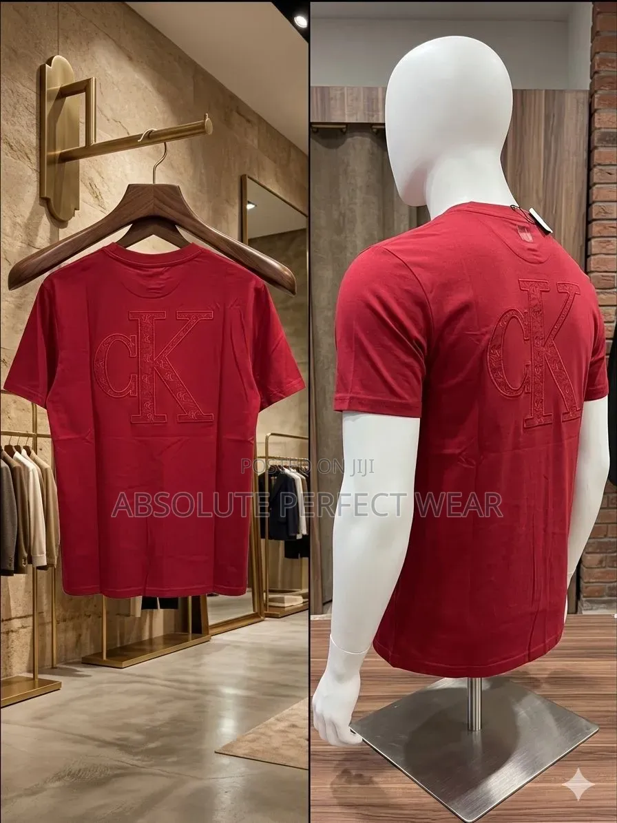 Heavy Textured Round Neck Top for Men