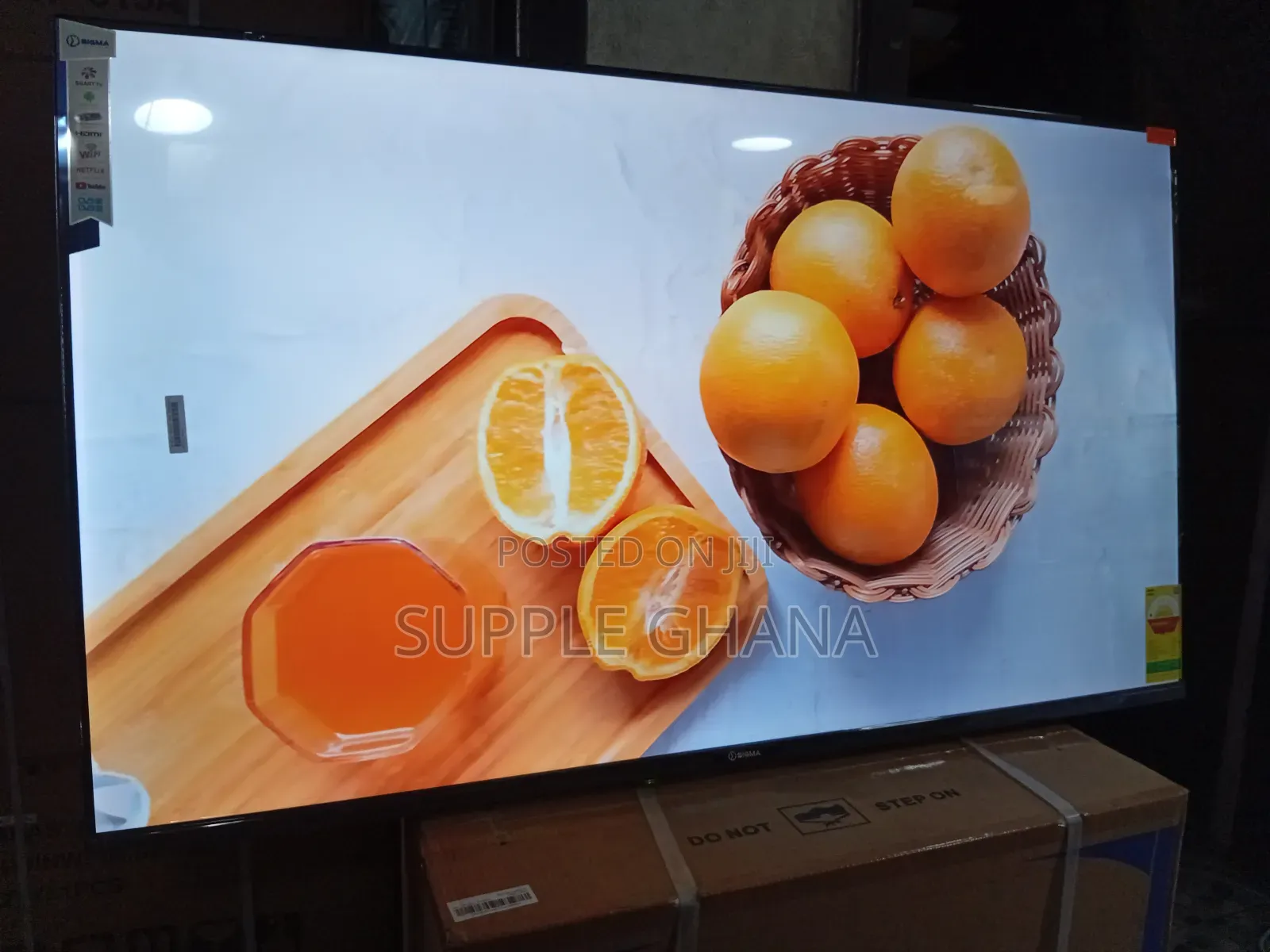 Sigma 55-Inch Smart Tv – Feel Every Detail