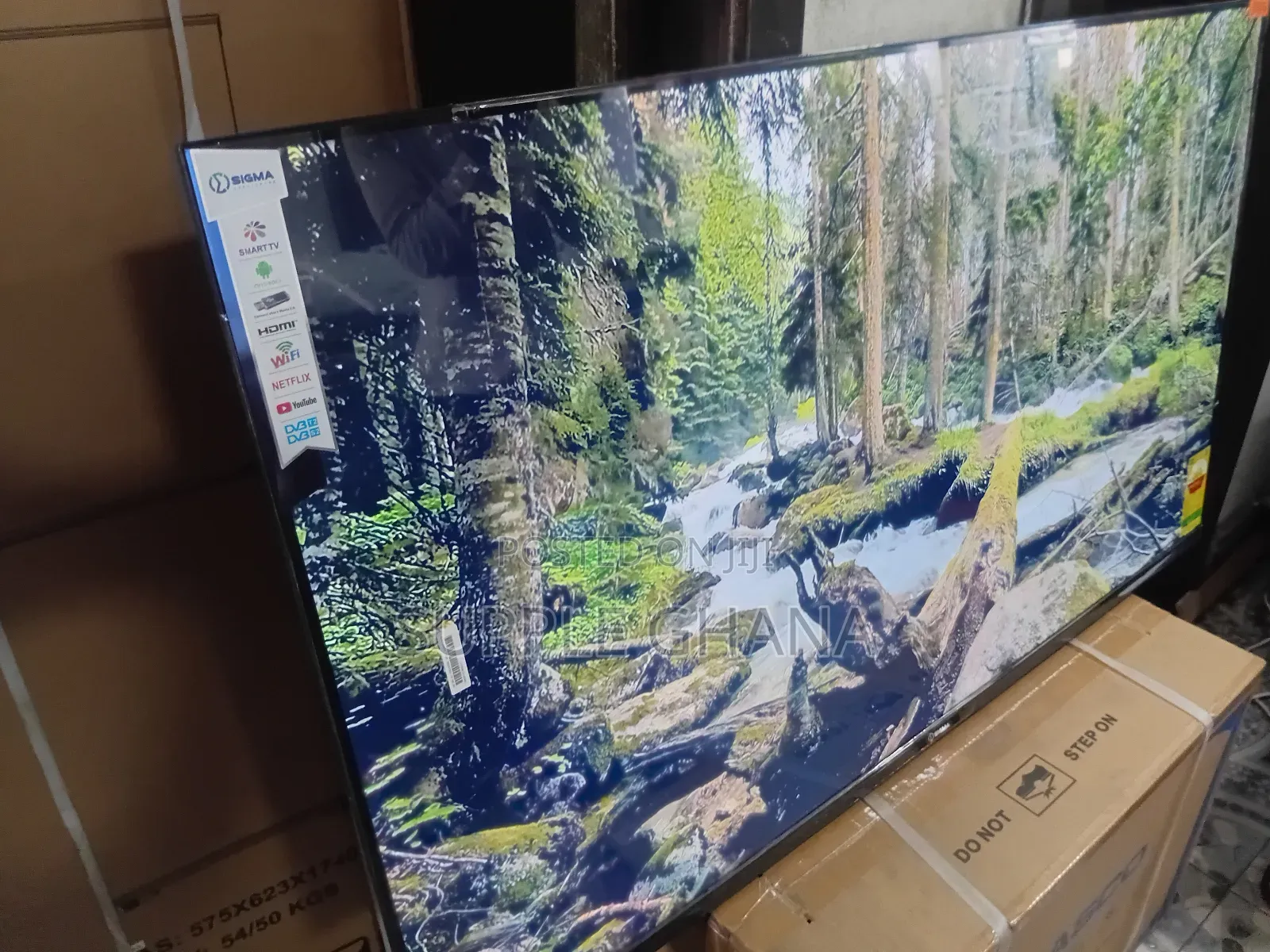 Sigma 55” Led Smart Tv – Stunning Picture Clarity