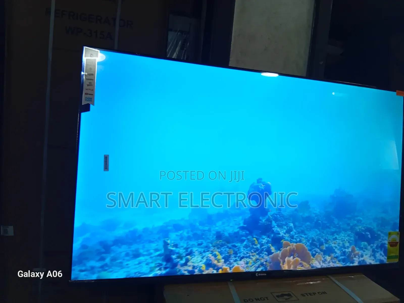 Sigma 55" Smart Tv – Big Screen, Bigger Entertainment