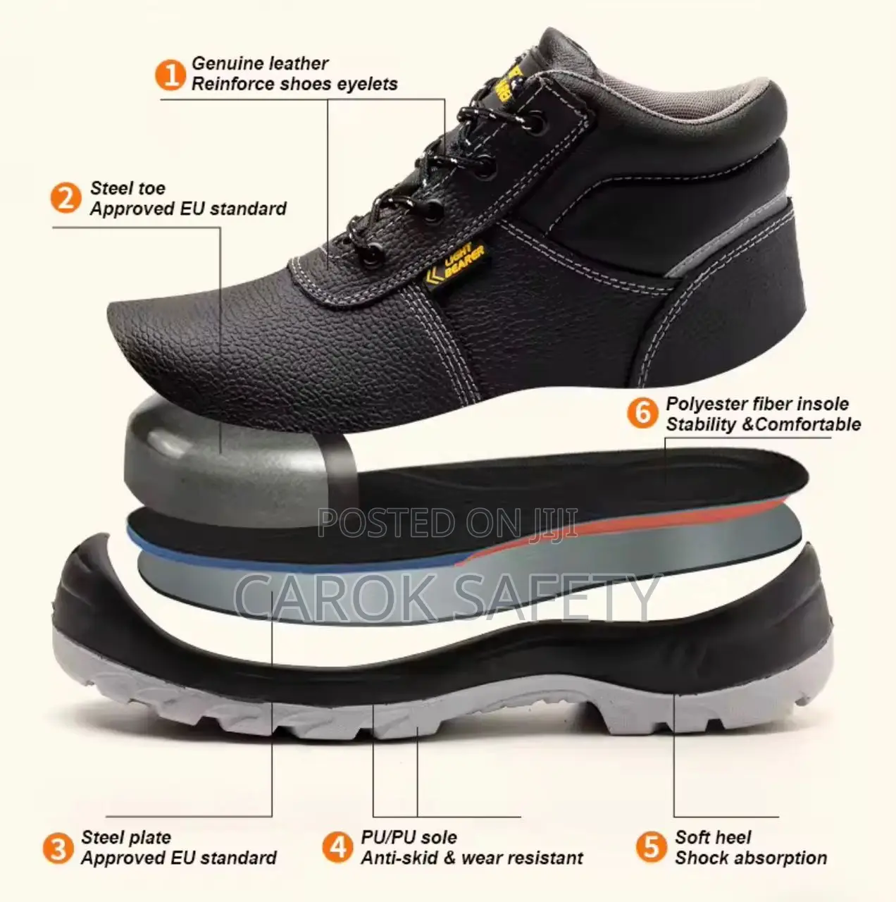 Light Bearer Safety Boots