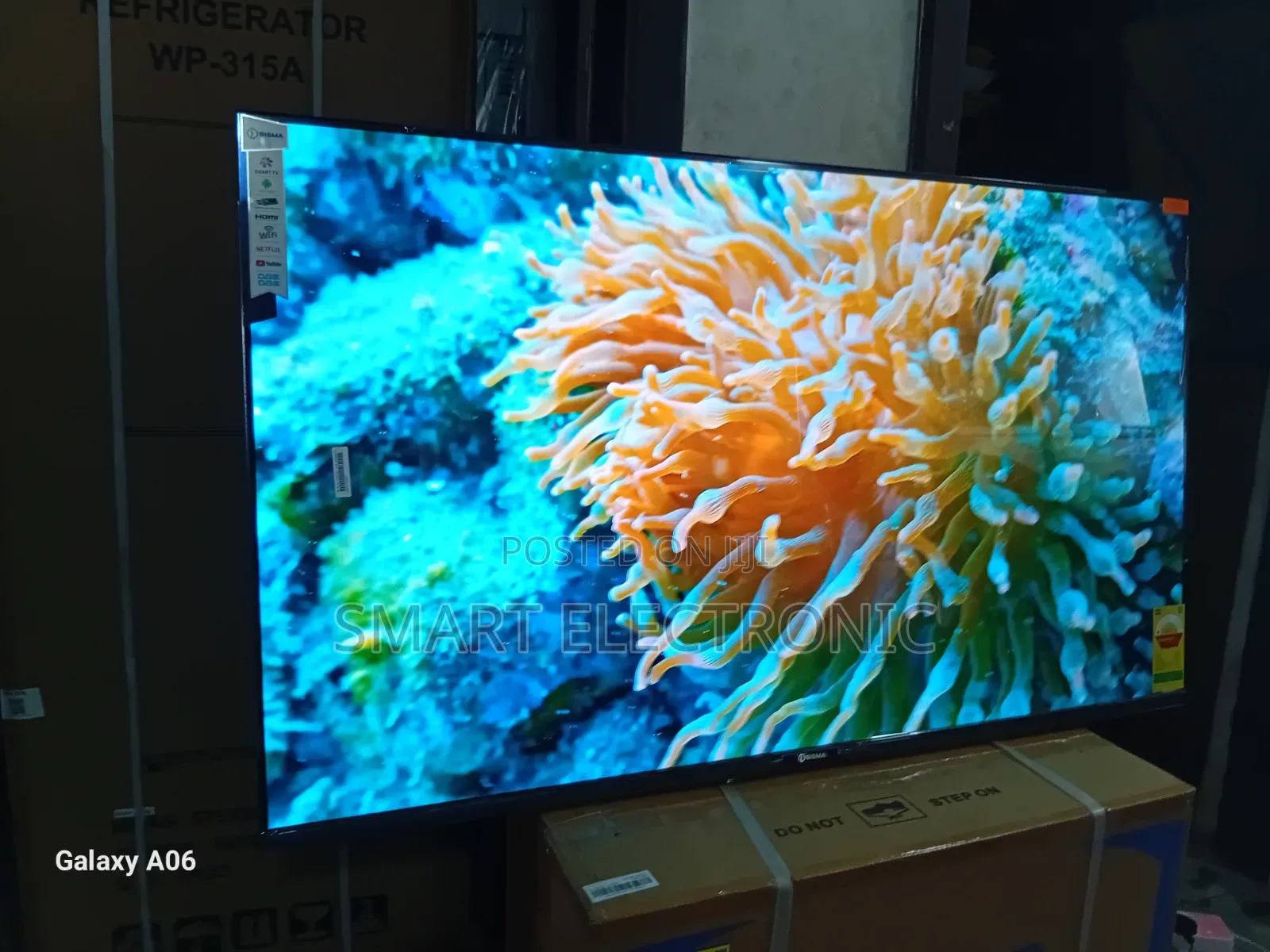 Sigma 55-Inch Smart Tv – Sleek Design, Smart Features