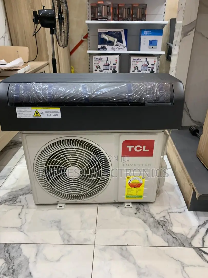 Lovely New Dark Grey Wooden Finish TCL 1.5hp Inverse