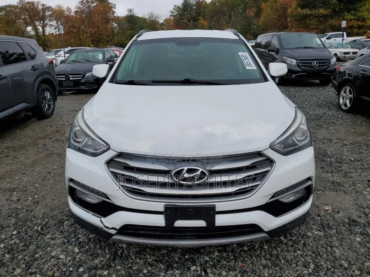 Hyundai Santa Fe SE AWD 2017 White