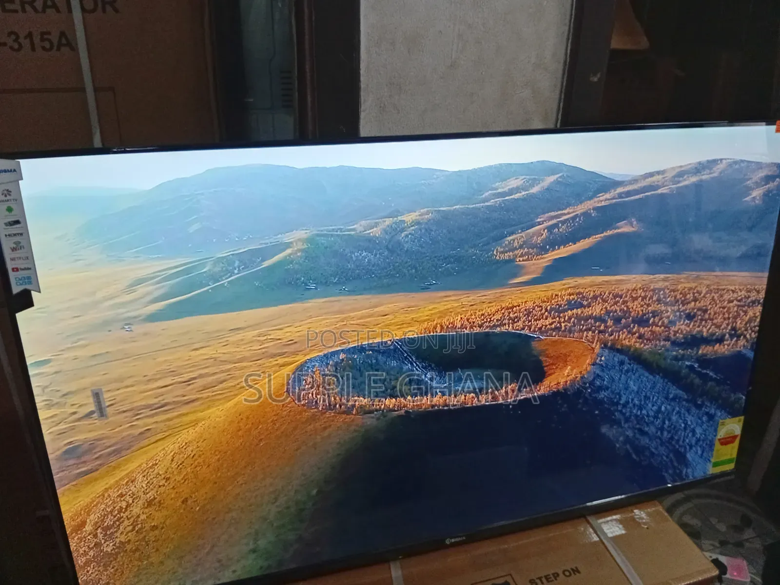 Sigma 55” Smart Television – Big Screen, Smart Life