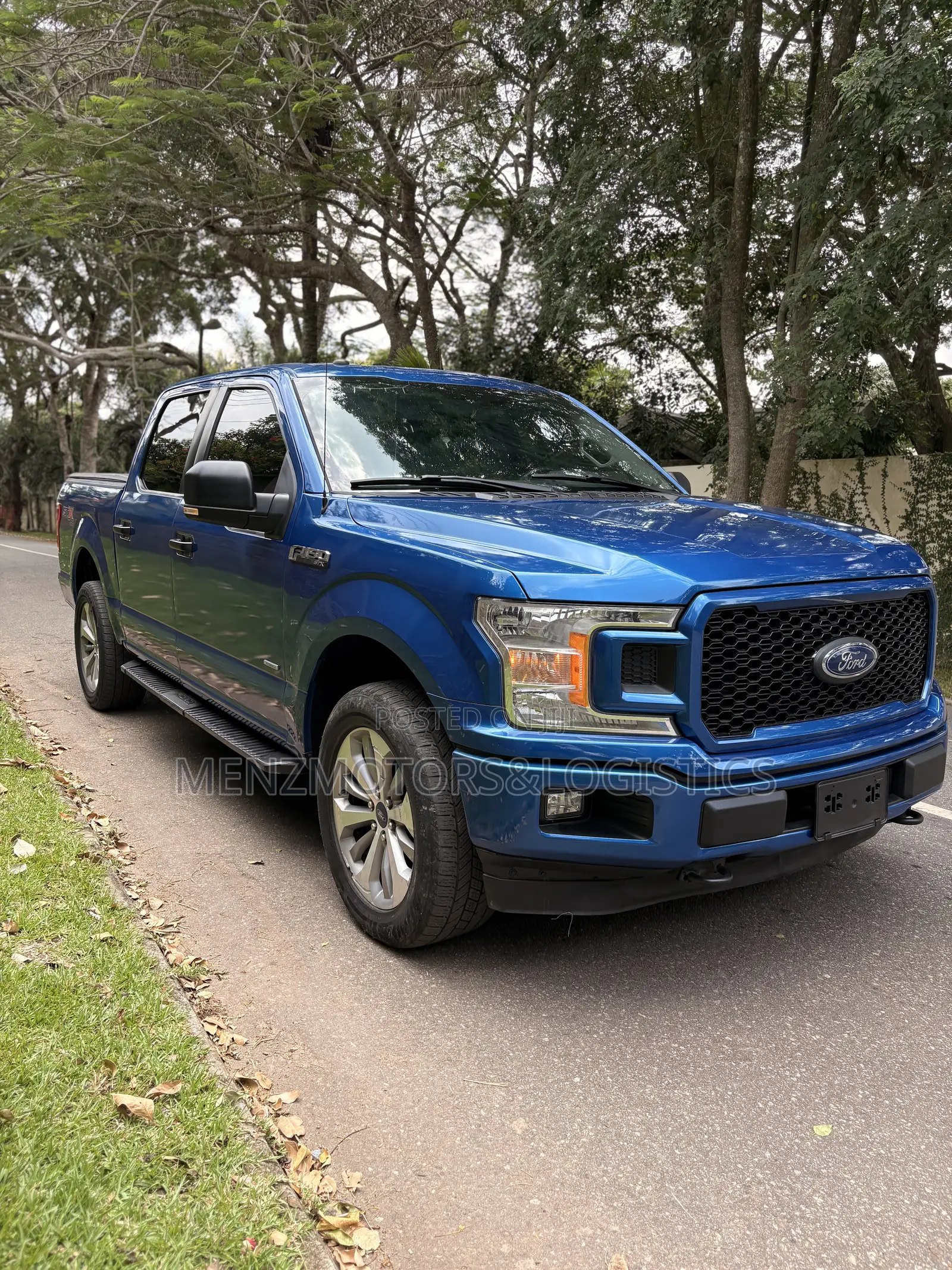 Ford F-150 XLT 4x4 SuperCrew Cab Styleside 5.5 ft. box 145 in. WB 2018 Blue