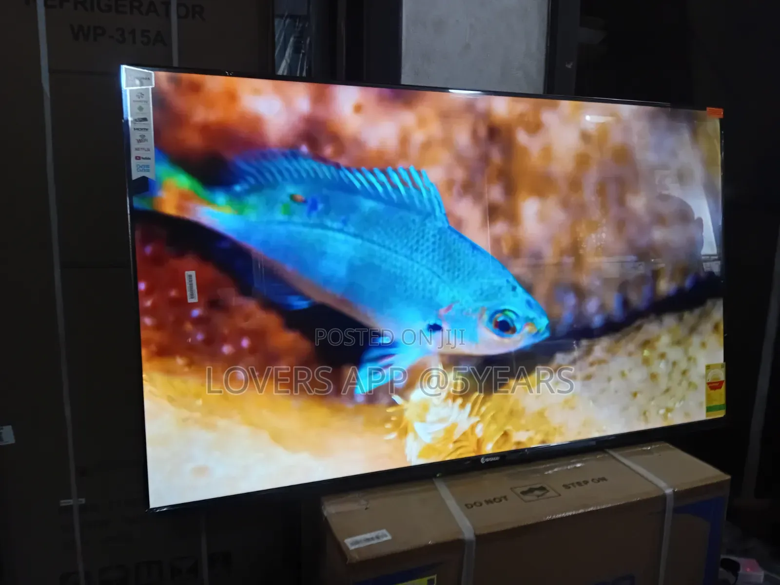 55" Sigma Qled Smart Android Frameless Satellite Tv.