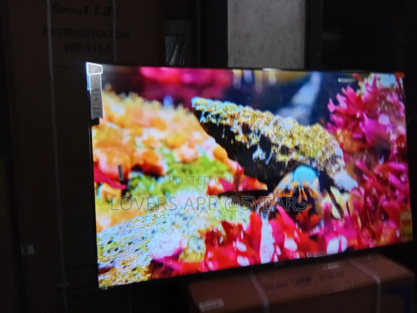 Sigma 55" Frameless Ultra Hd Smart Digital Satellite Tv