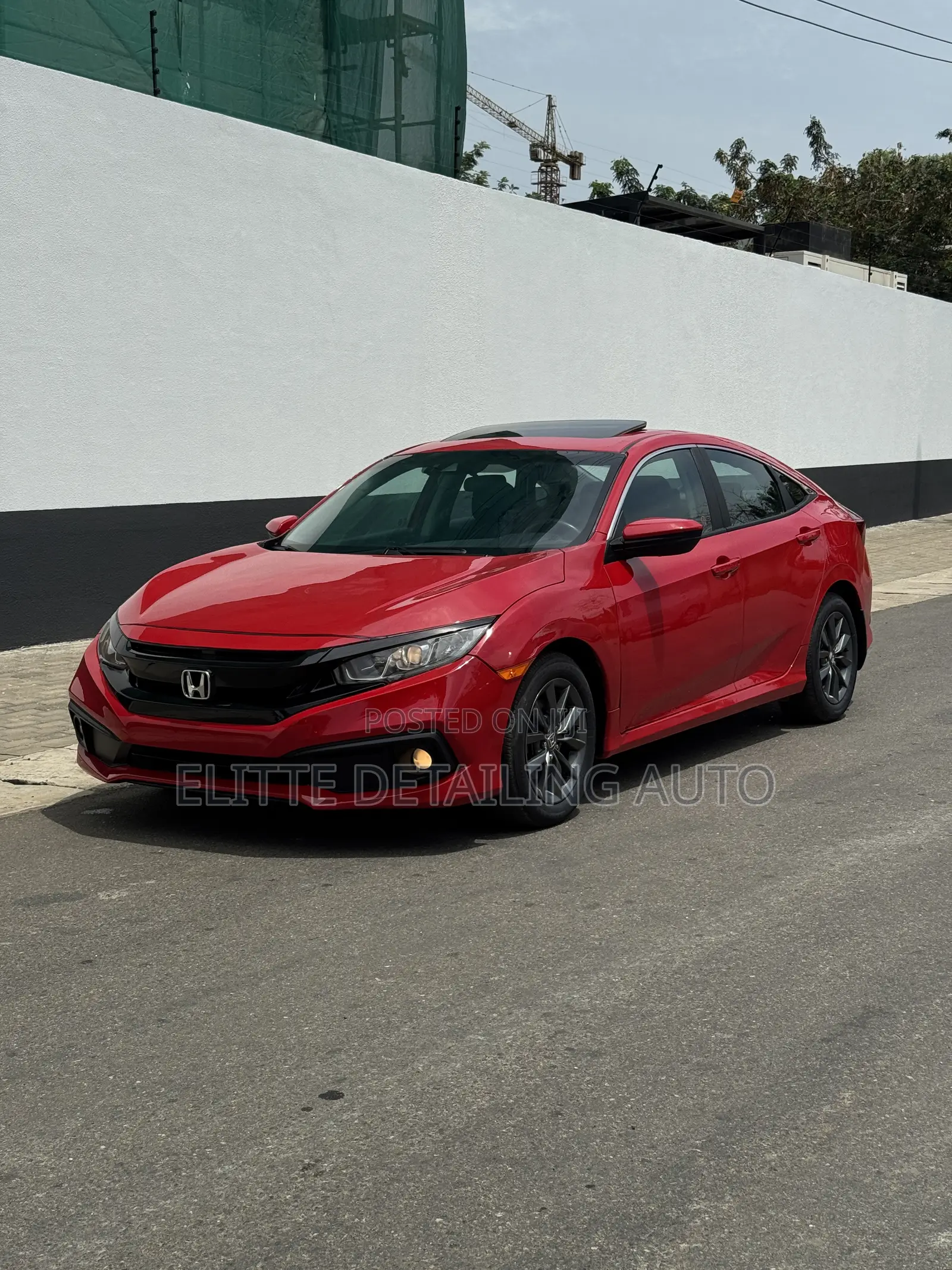 Honda Civic EX 2021 Red