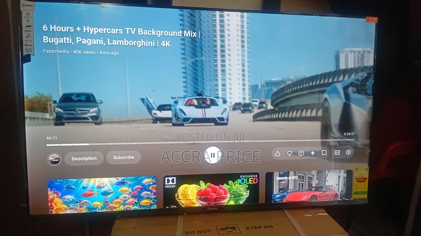 Logic World Television Sigma 55inches Televisions