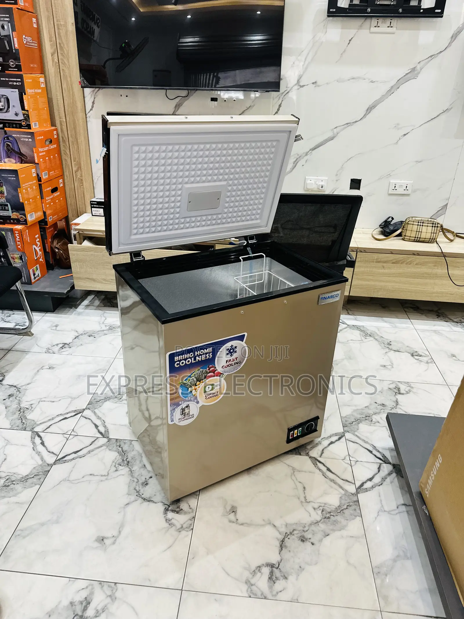 Highly Recommended Chest Freezer 200l Single Door Nasco