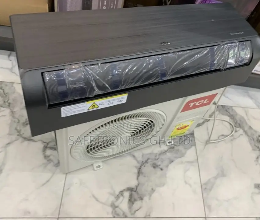 Super Good TCL 1.5 Hp Inverter Air Conditioner in Dark Gray/Black