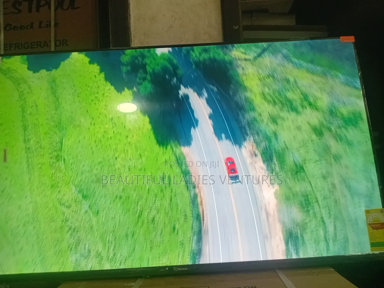 Asano 50” Television – Modern Design, Smart Features