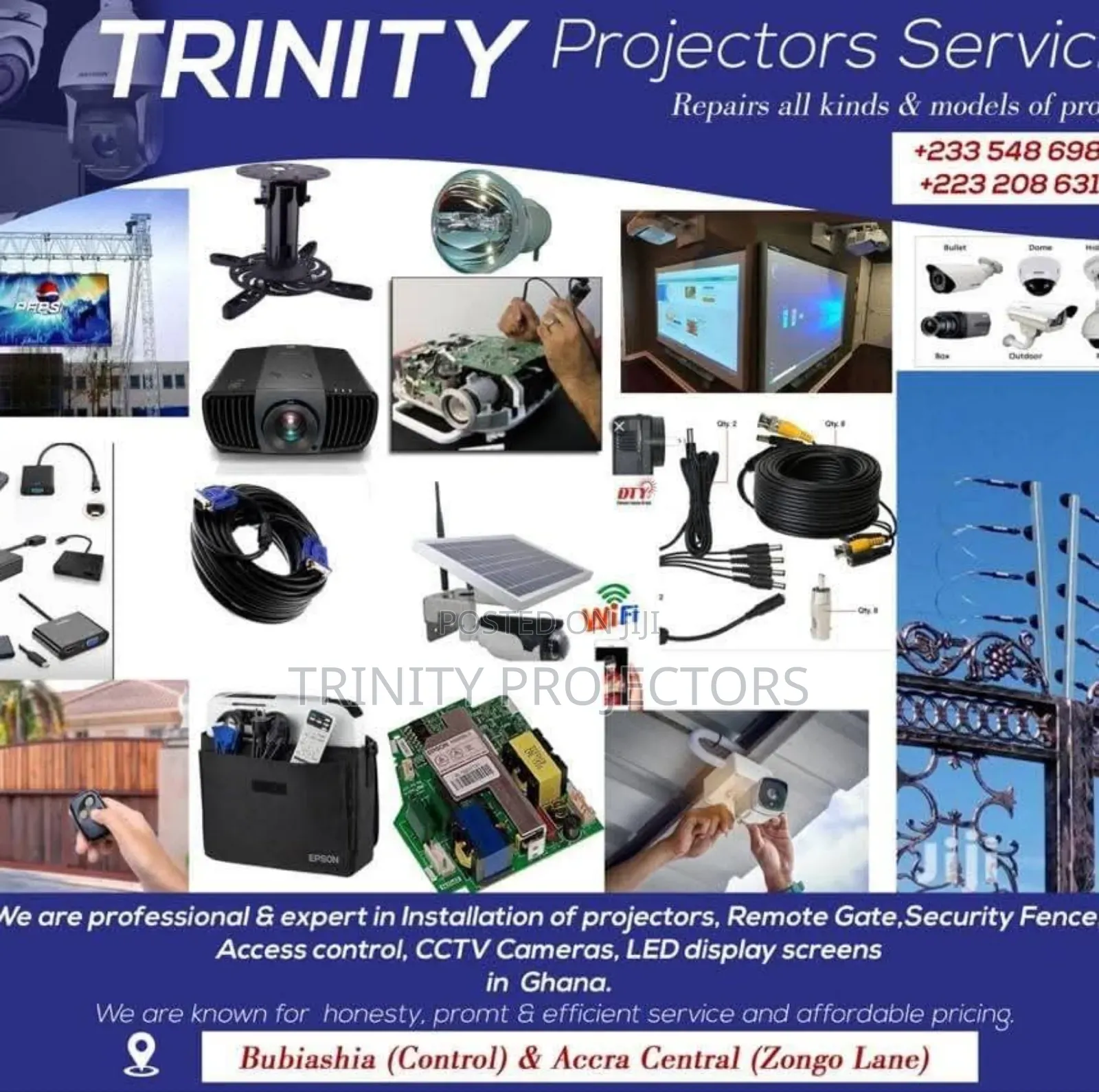 Trinity Projectors We Repair All Brands Models Of Projectors
