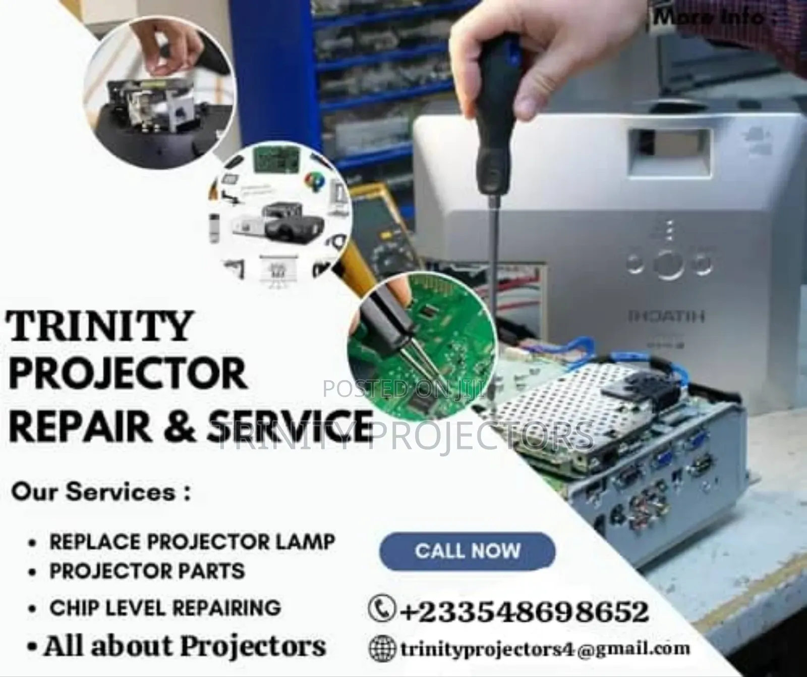 Trinity Projectors We Repair All Brands Models Of Projectors