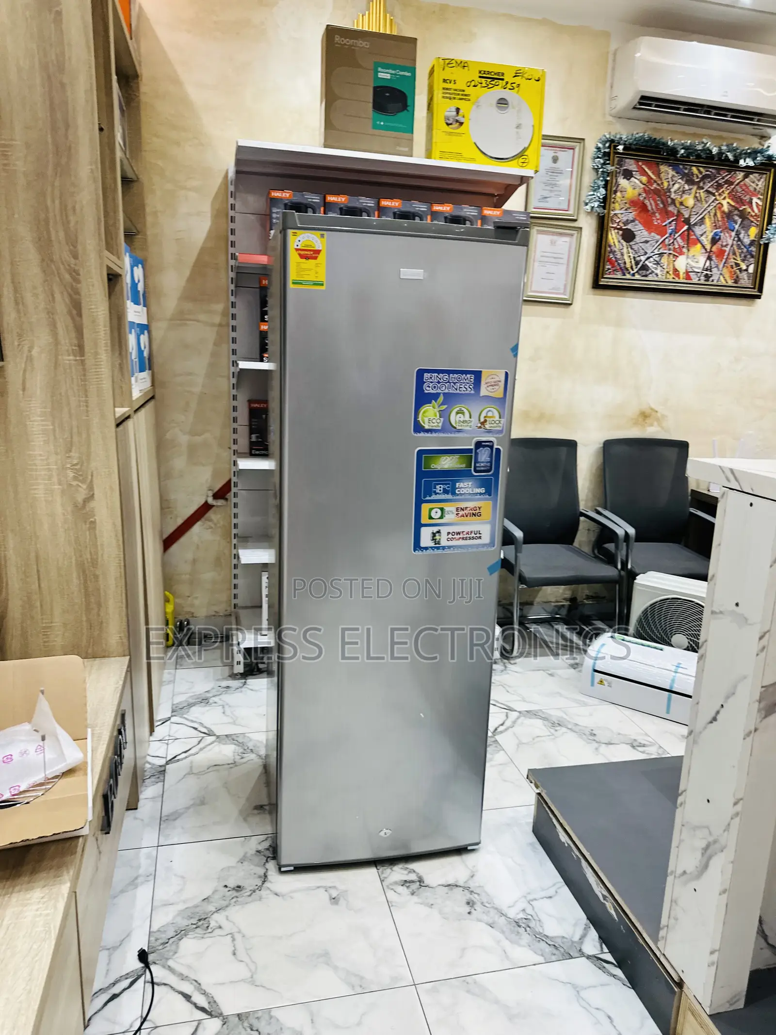 Ultra Modern Sleek Upright Freezer Nasco Nasd1-33