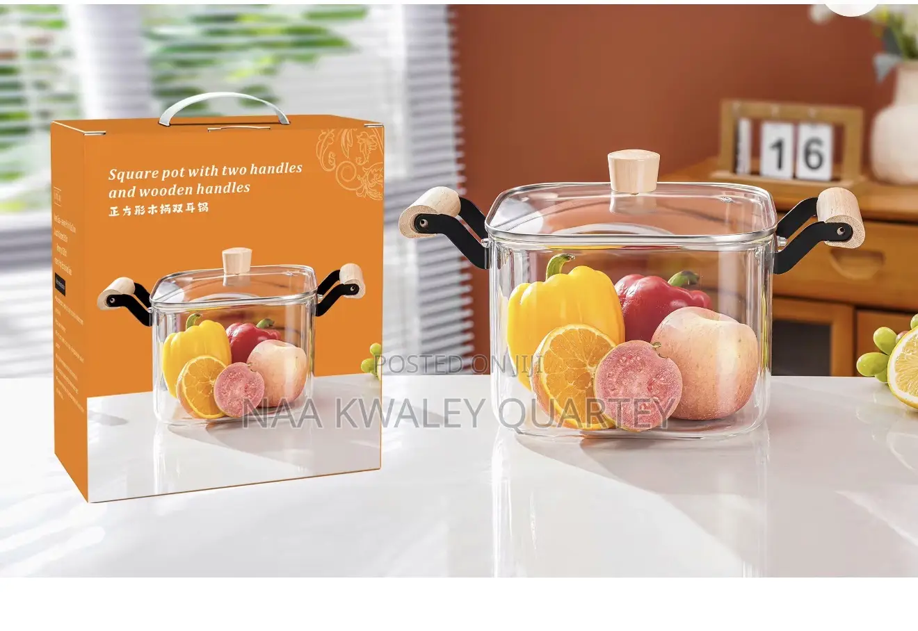 Glass Cooking Pots