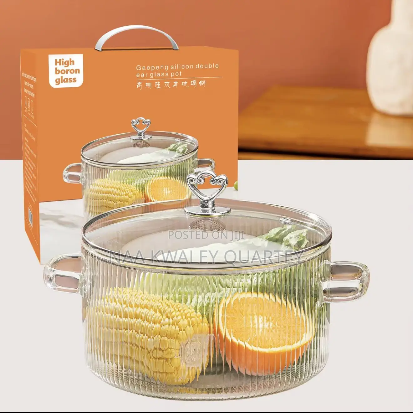 Glass Cooking Pots