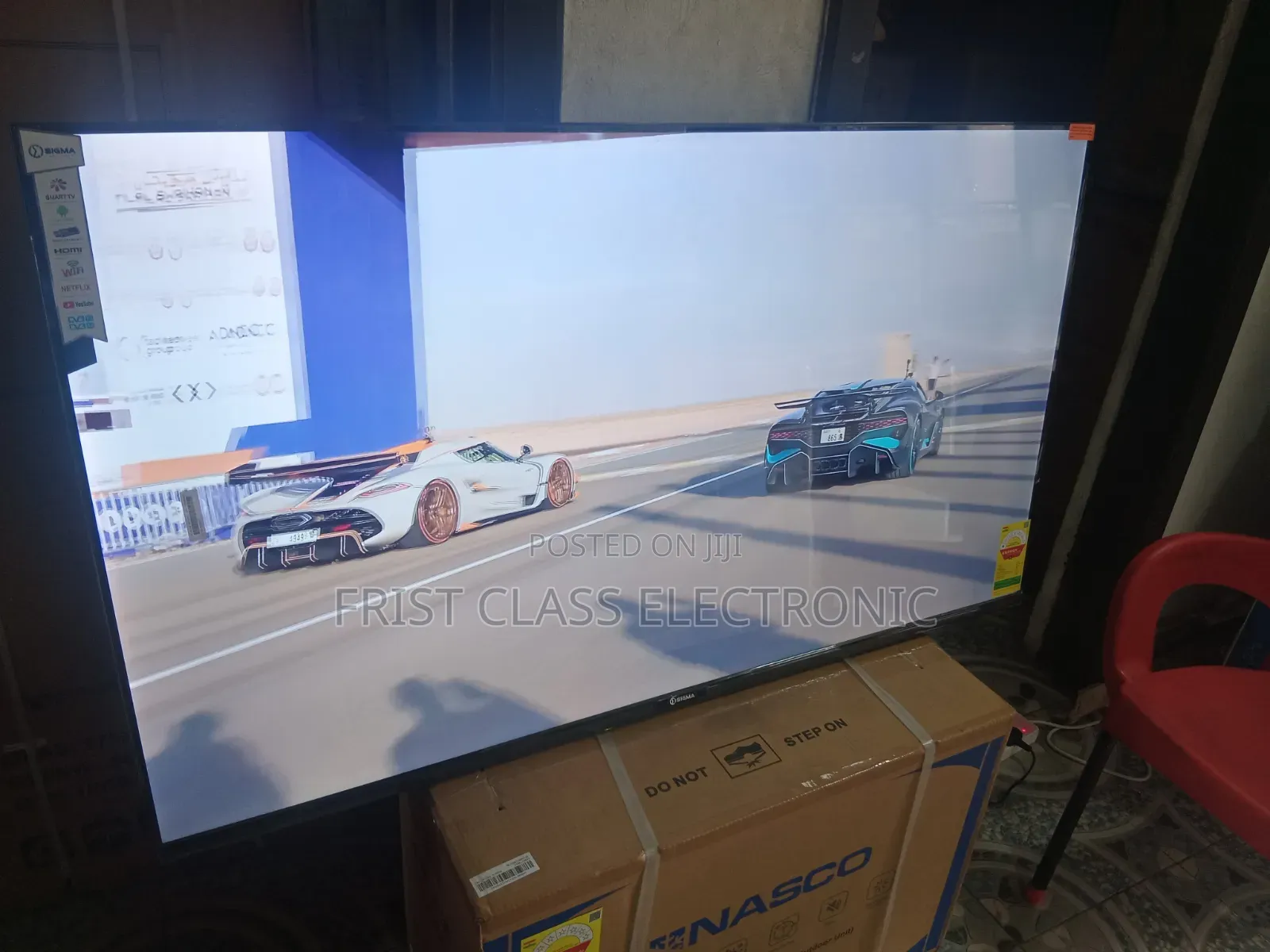 Sigma 55 Uhd Tv Base, Tv That Grounds Your Room.