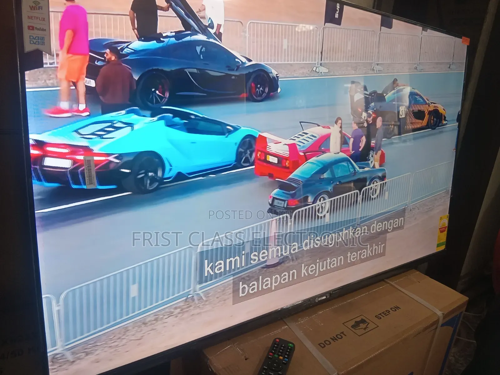 Sigma 55 Uhd Tv Core, Tv That Drives Your Space.
