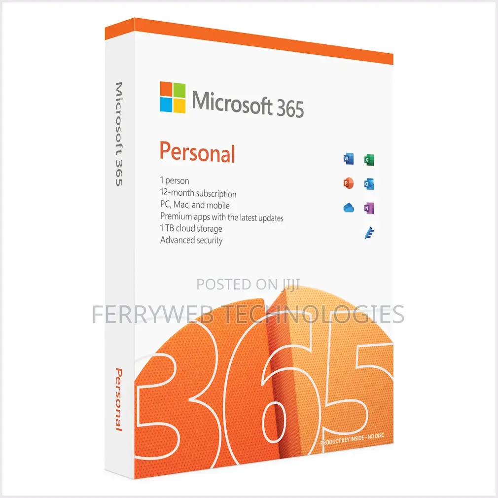 Microsoft 365 Personal (One Person) - 1 Year