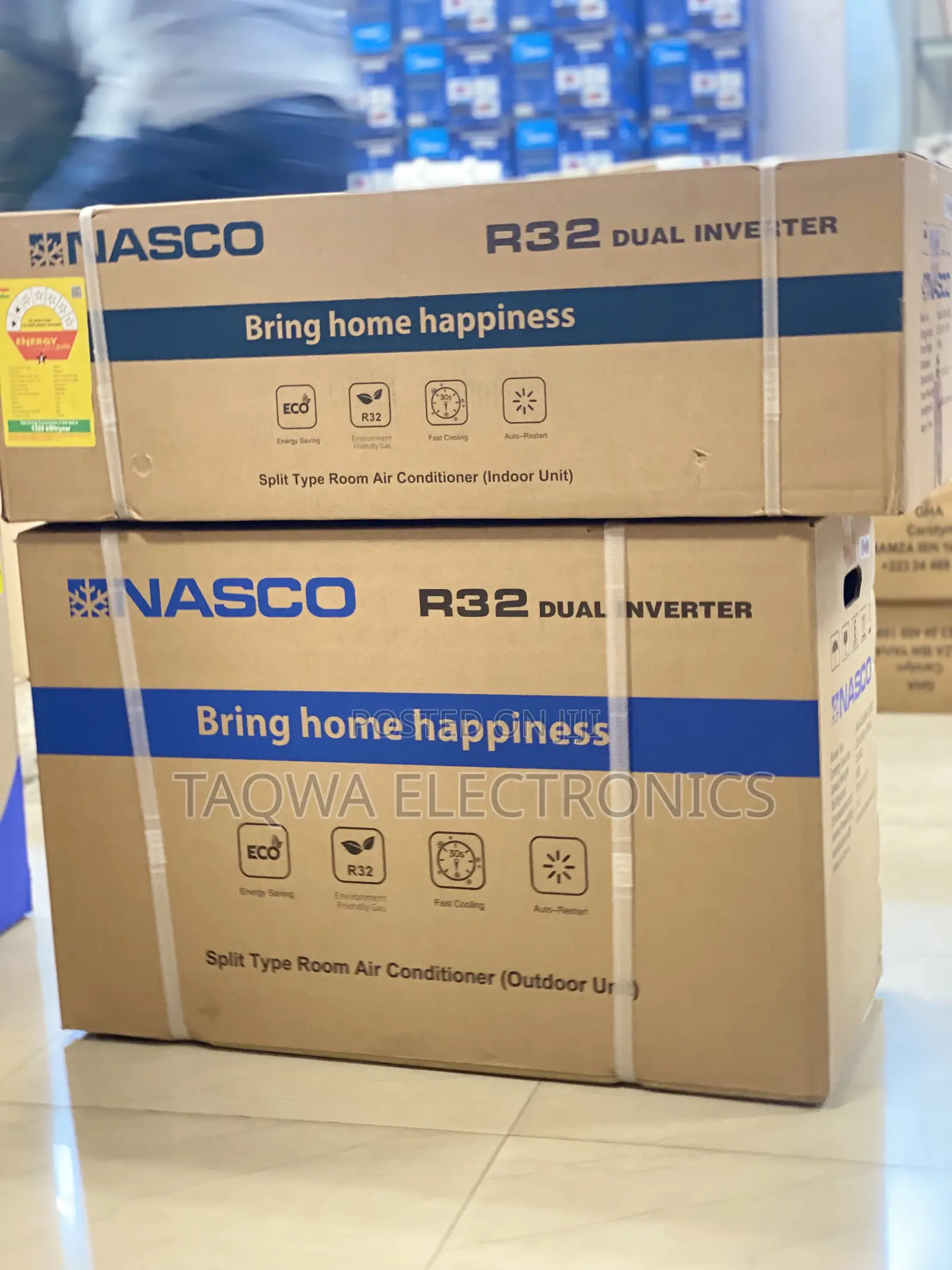 New Edition Nasco Dual Inverter R32 Air Conditioner