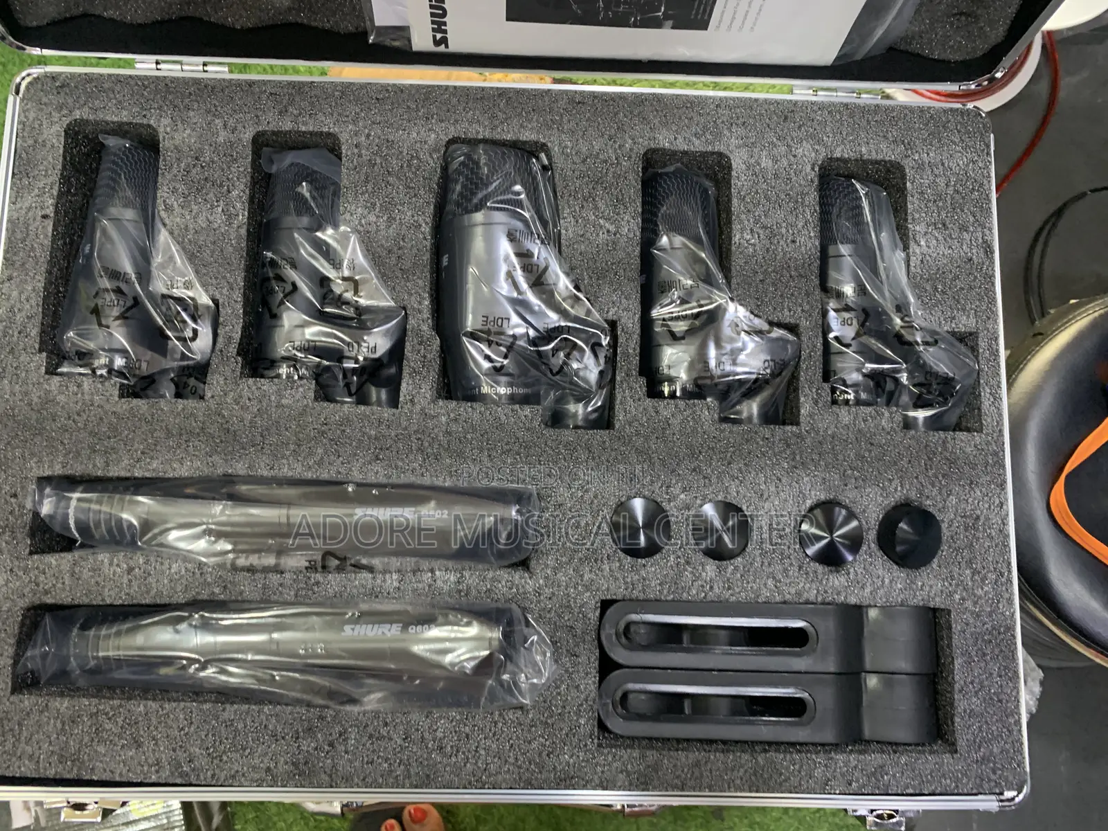 Shure King 717 Drums Microphone 7set