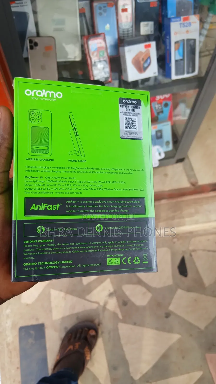 All New Oraimo Magnetic Power Bank
