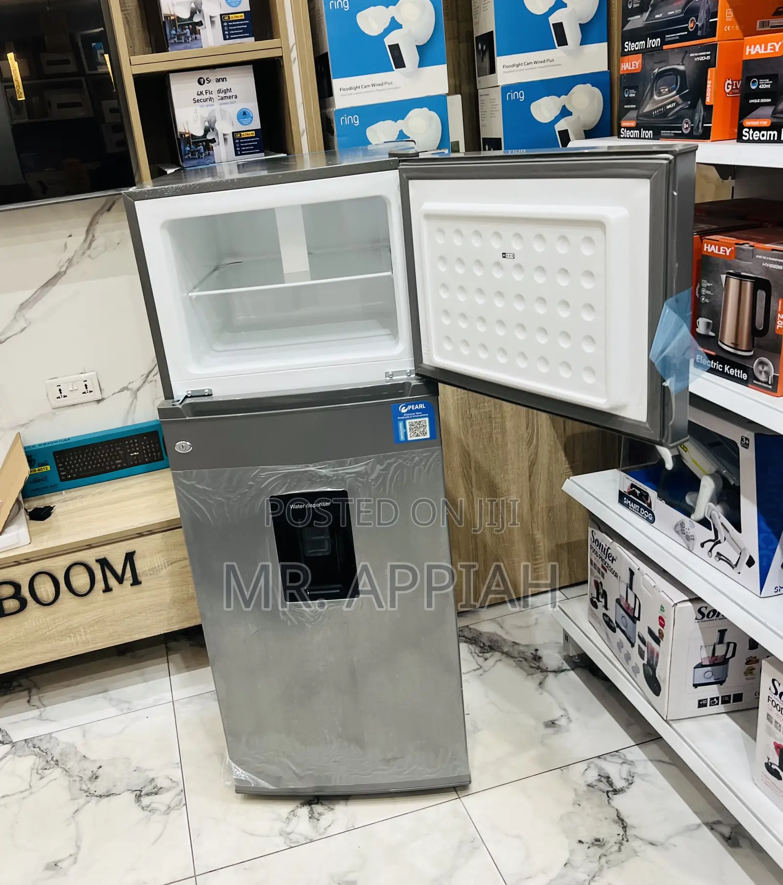 Check Out Original Pearl Pf-2521w0-5e Top Mount Freezer Fridge 