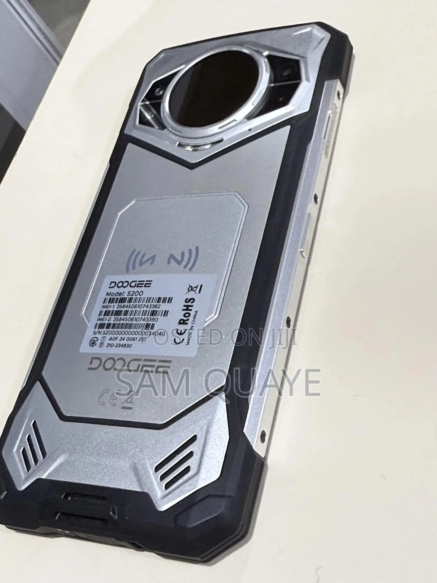 New Doogee S200 256 GB White