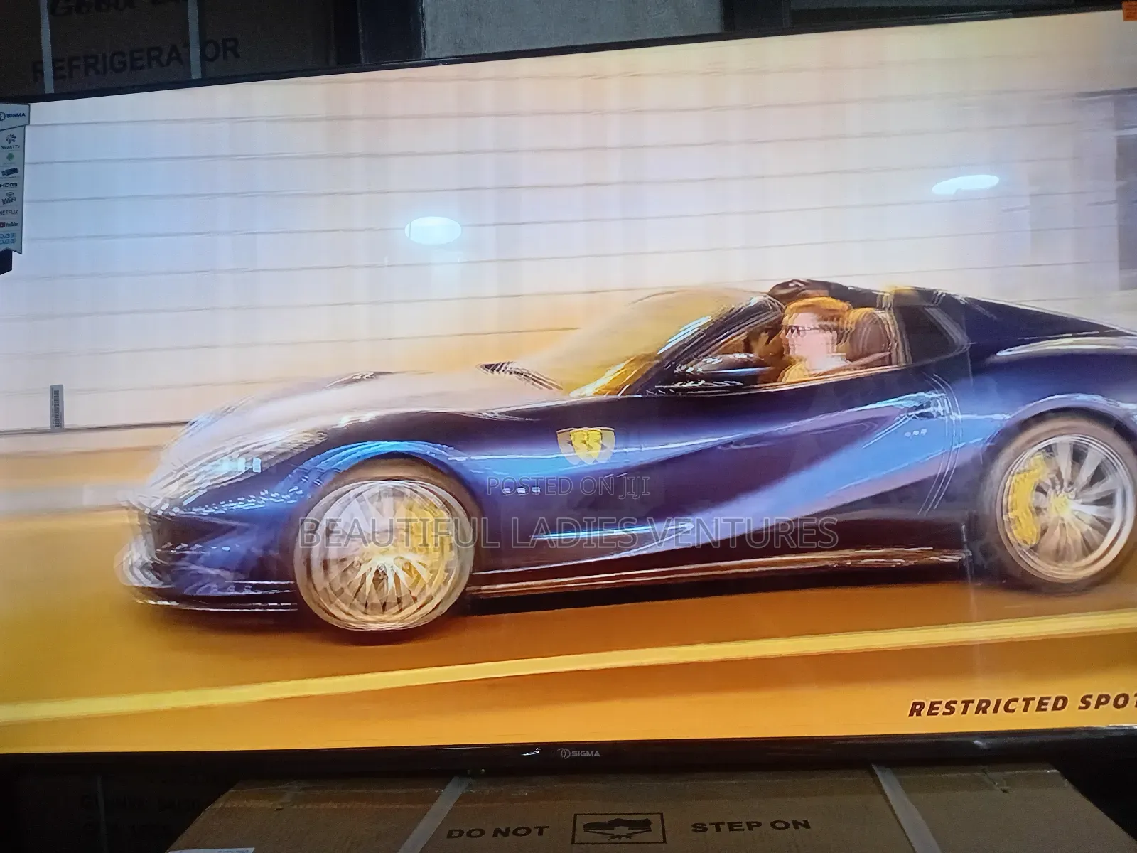 Stunning Colors on Sigma 55” Smart Television