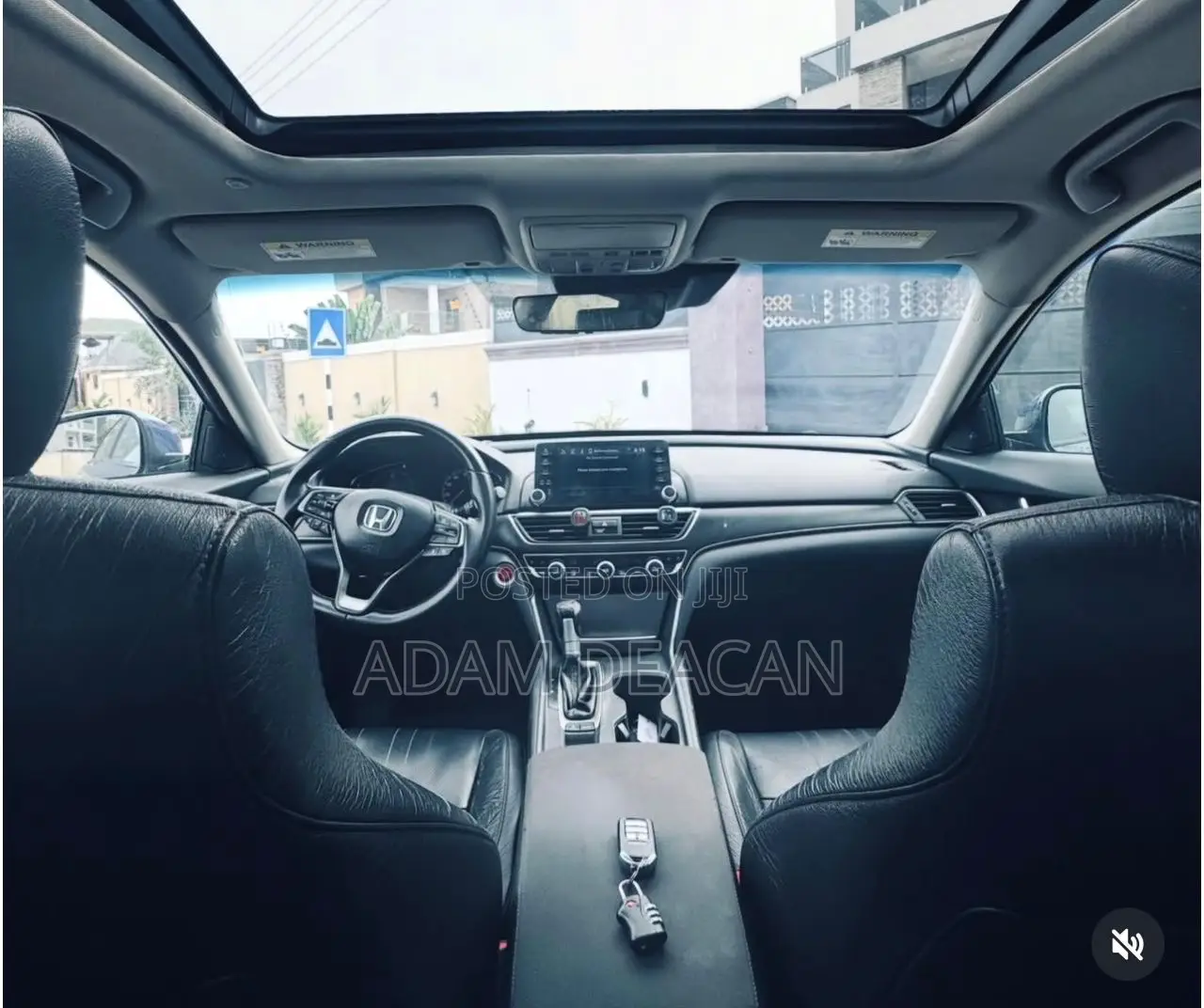 Honda Accord Touring 2018 Blue