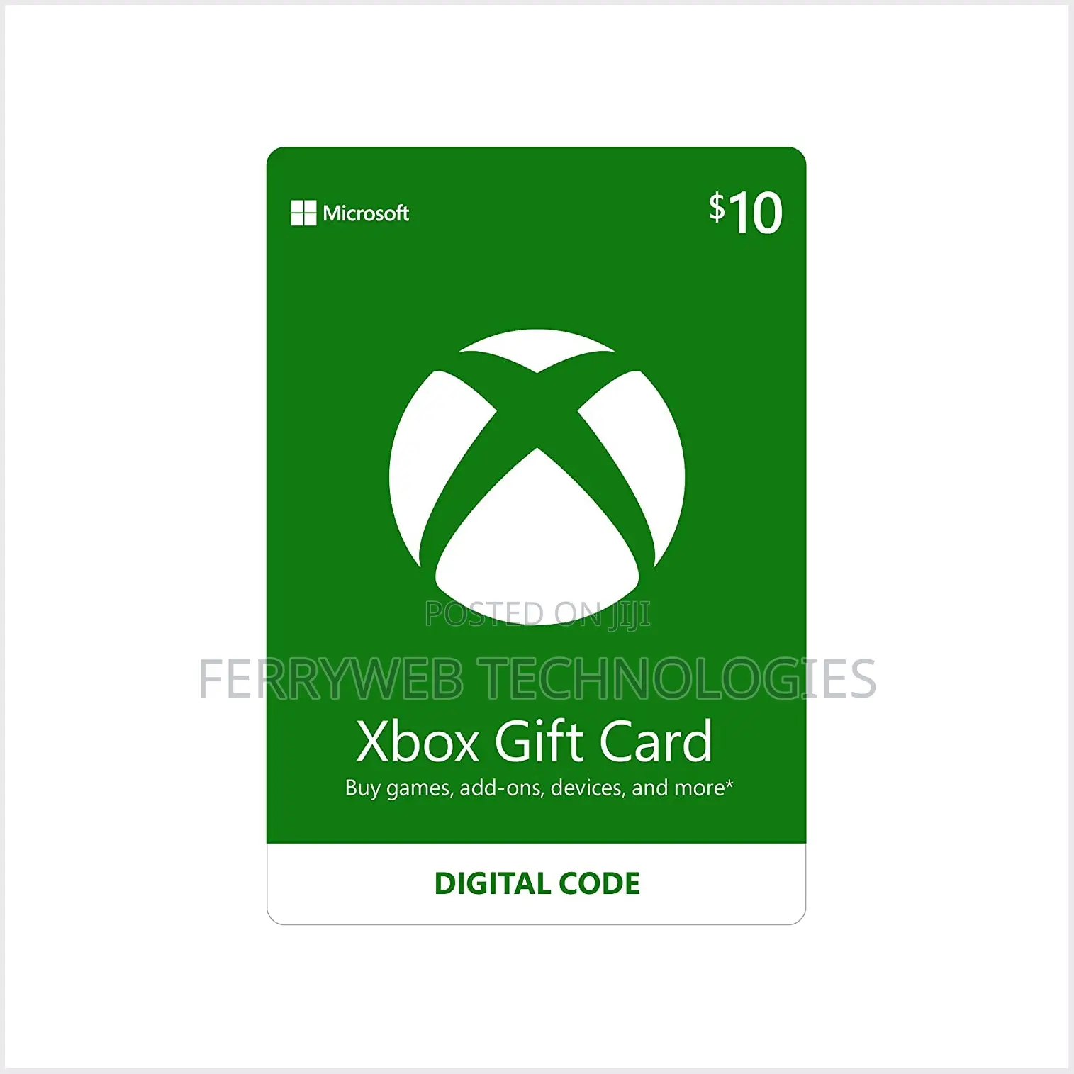 Xbox Gift Card $10