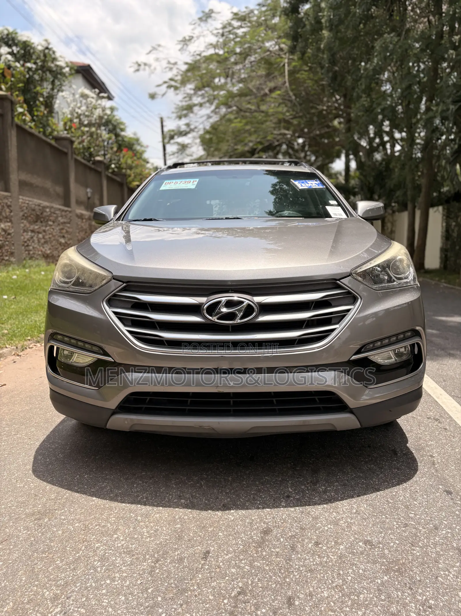 Hyundai Santa Fe SE AWD 2017 Gray