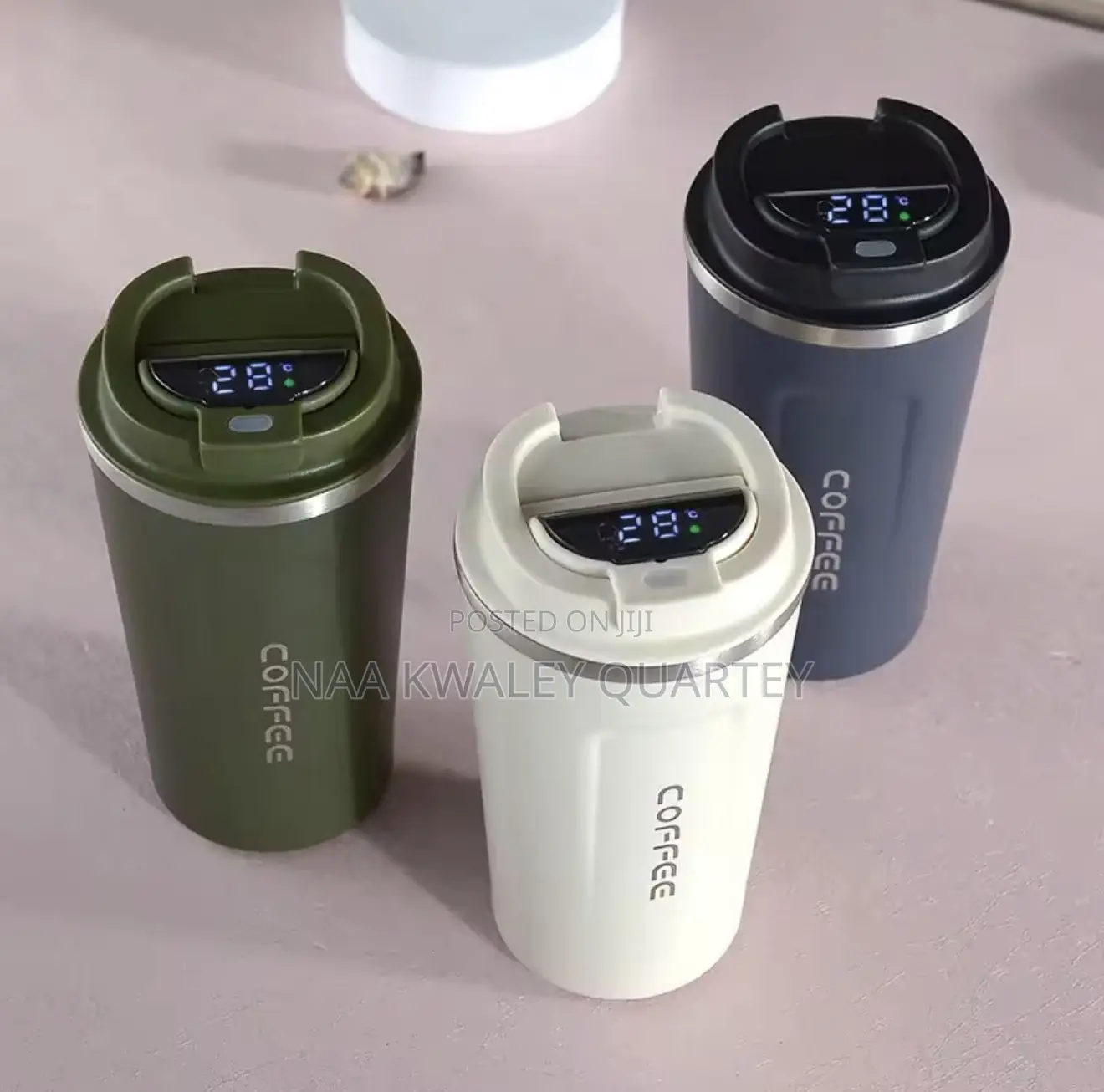 Led Temperature Display Flask