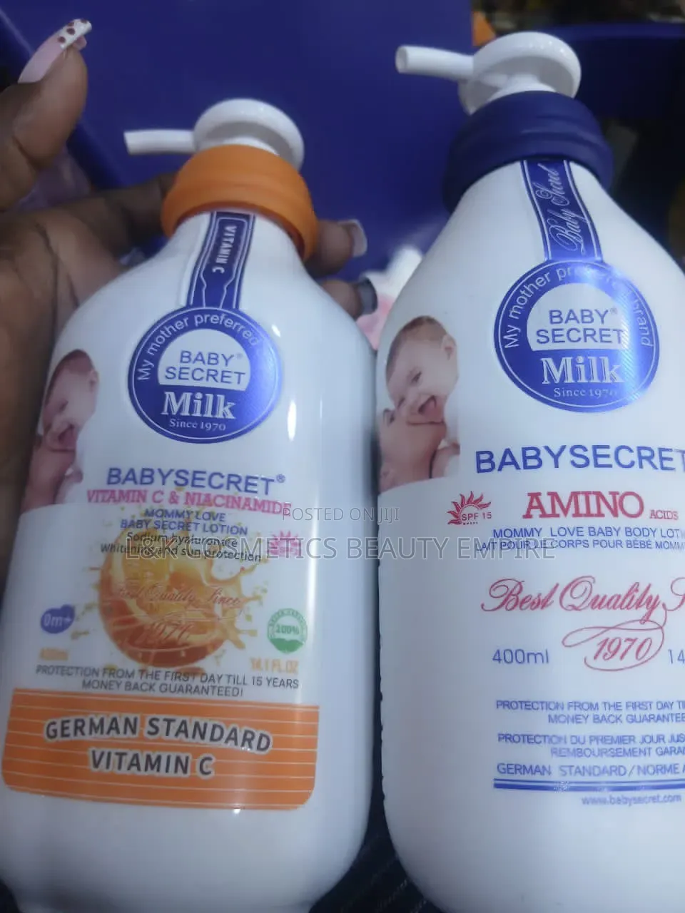 Baby Secret Lotion Enriched With Vitamin C and Niacinamide/ Amino Acid