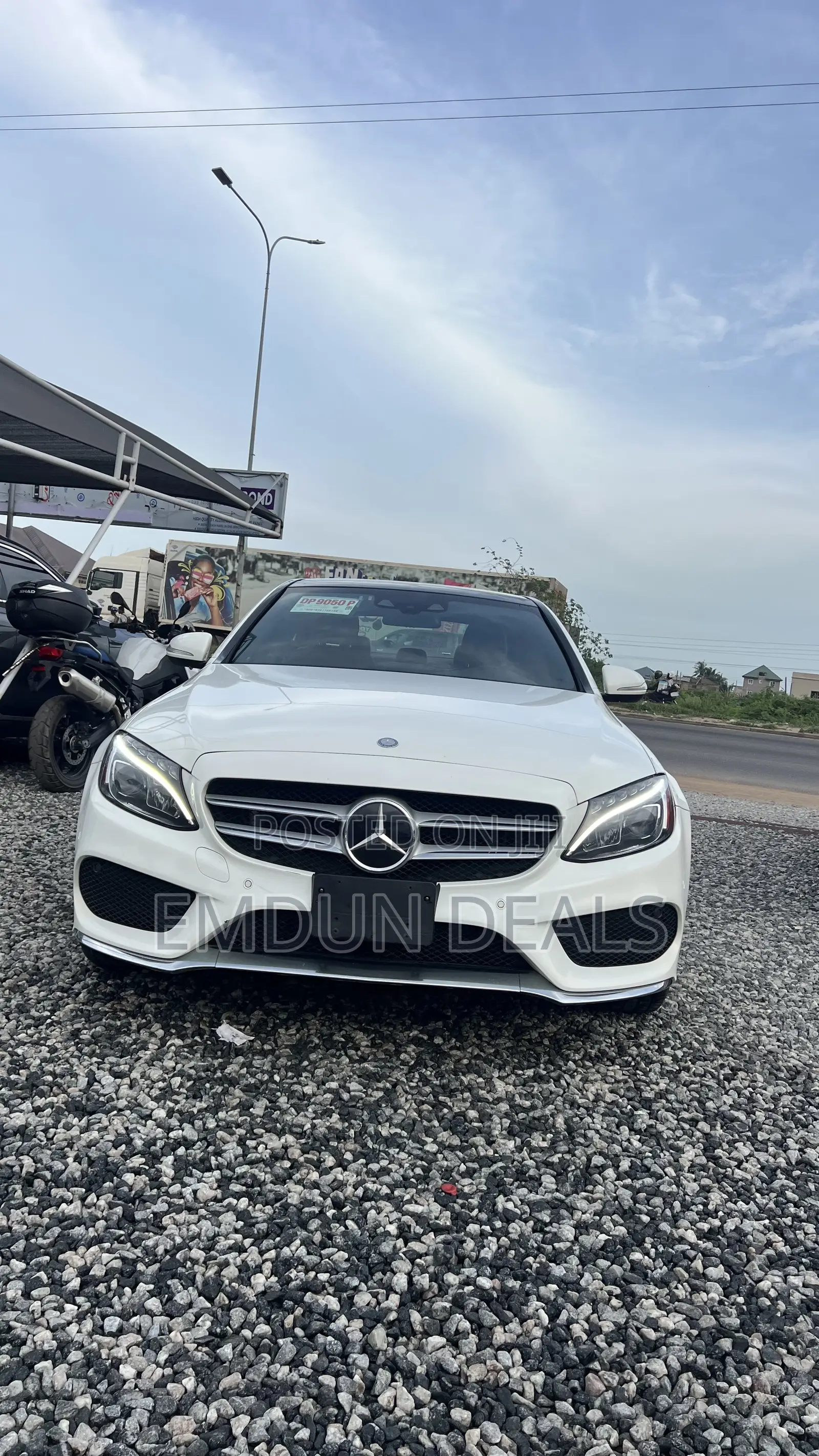 Mercedes-Benz C400 4Matic AWD Sedan (3.0L V6 7A) 2015 White