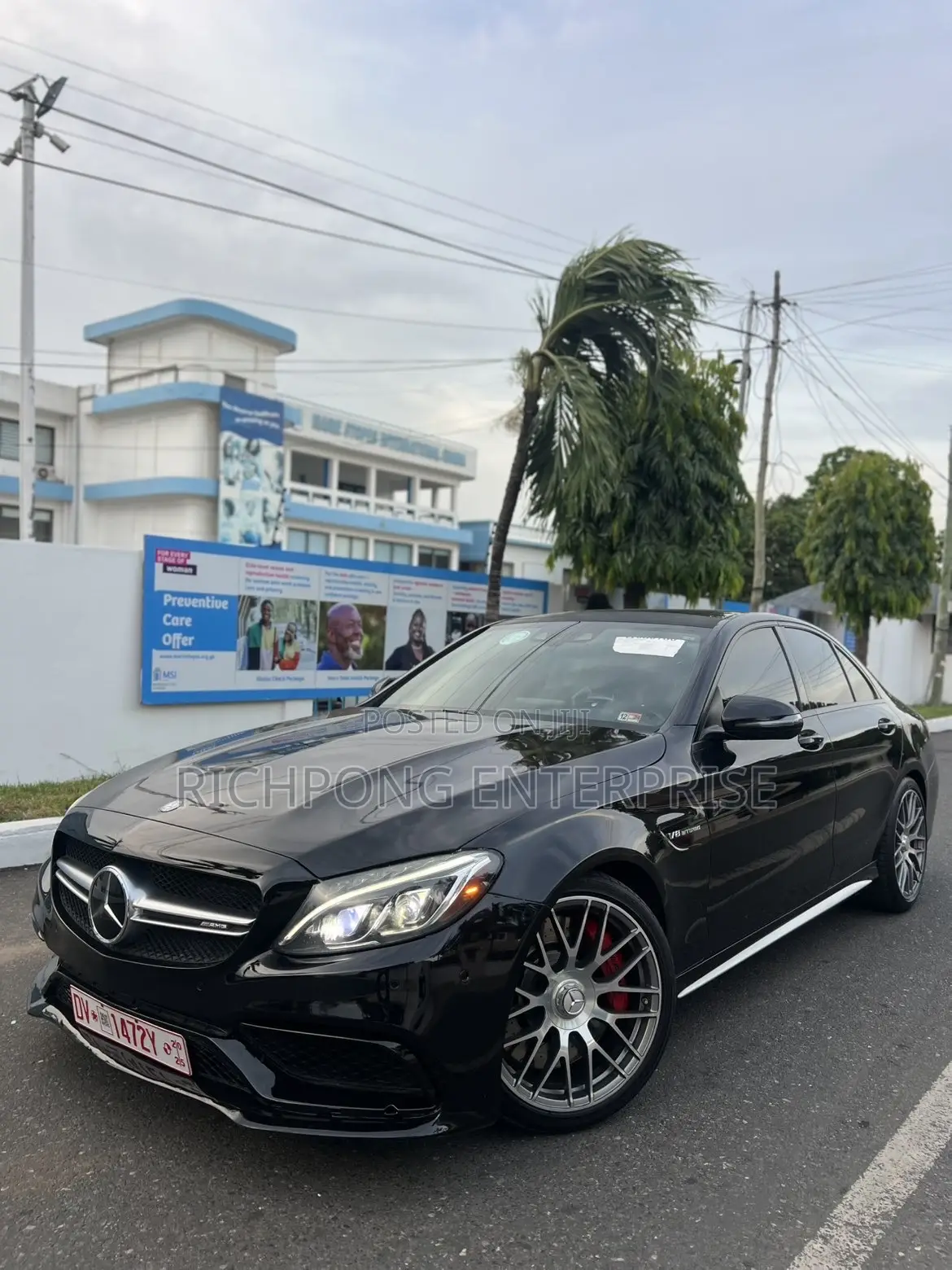Mercedes-Benz C63 2016 Black