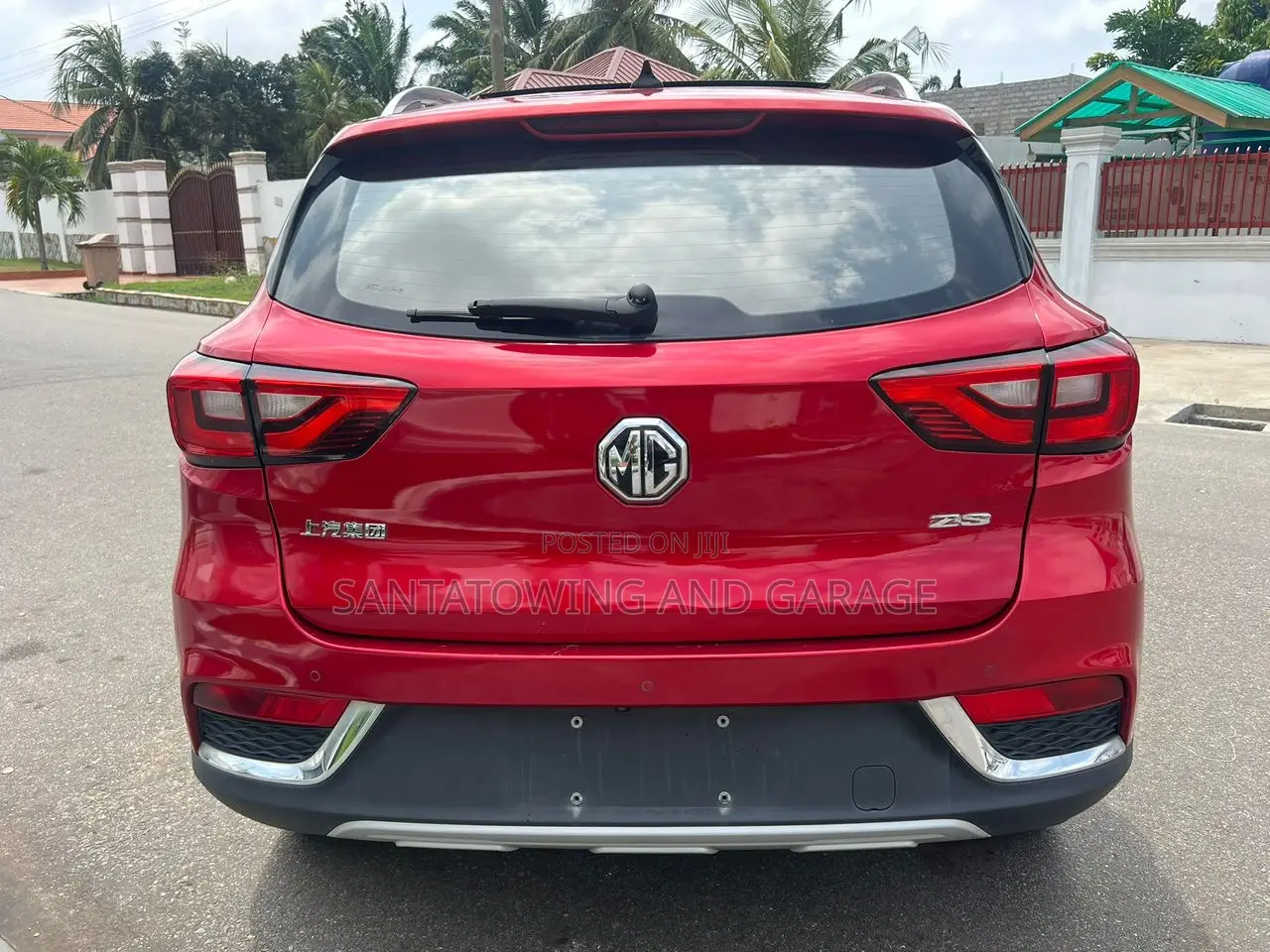 MG ZS 2018 Red