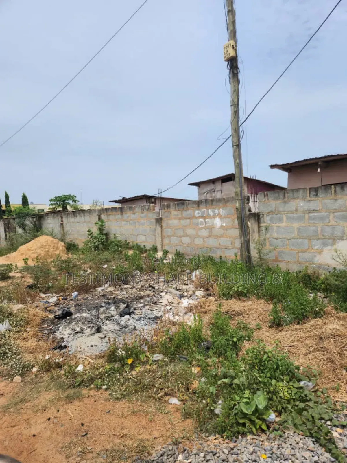 1 and Half Plot for Sale at East Legon Hills