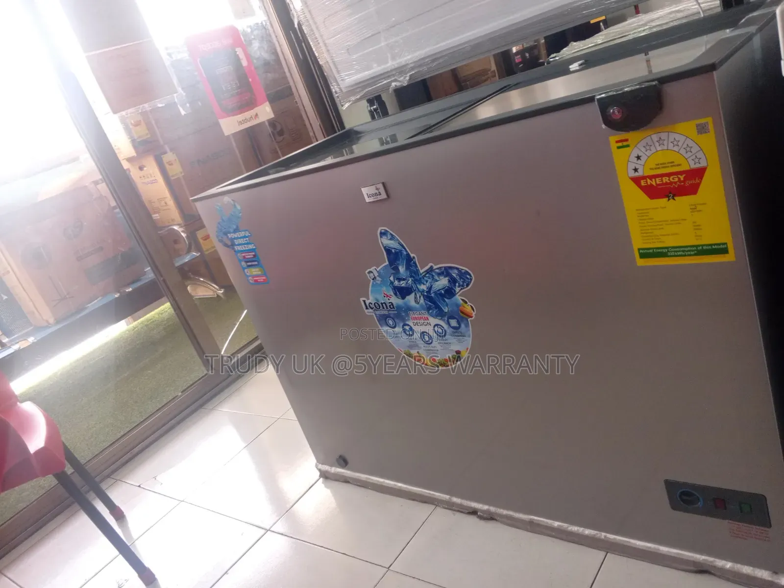 Icona Frost Max 291 Single Door Chest Freezer