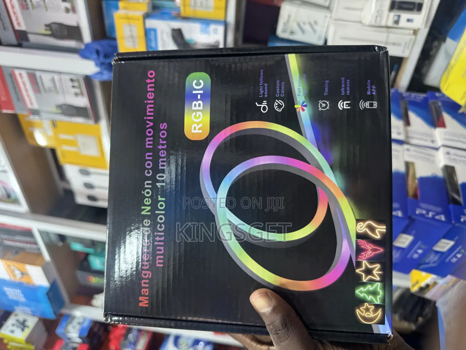 RGB 10 Meters Neon Light With Remote Control
